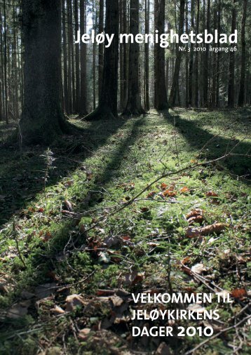 Menighetsblad nr.3-2010 - Jeløy kirke