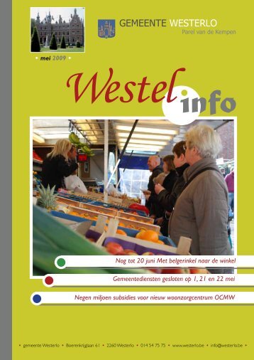 mei 2009 - Gemeente Westerlo