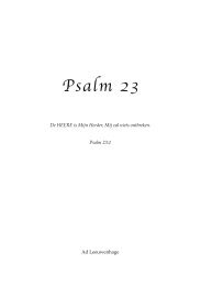 Psalm 23 - Advocaal