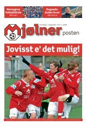 nr 1 2009 - FK Mjølner