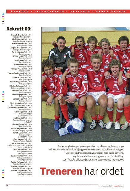 nr 1 2009 - FK Mjølner