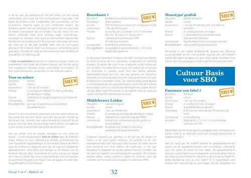 download hier de brochure 2012 - 2013 - Cultuureducatie Leiden