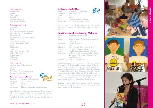 download hier de brochure 2012 - 2013 - Cultuureducatie Leiden