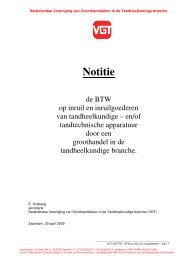 VGT notitie inzake de BTW bij het inruilen van apparatuur