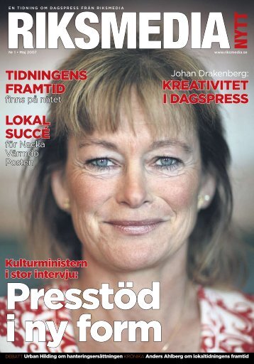 KREATIVITET I DAGSPRESS TIDnInGEnS fRAmTID ... - Riksmedia