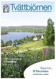 Tvättbjörnen nr 1 2011 - Electrolux Laundry Systems