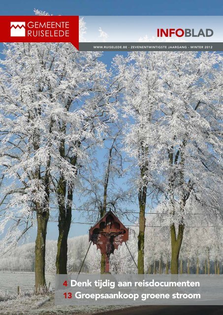 Winter 2012-2013 - Gemeente Ruiselede