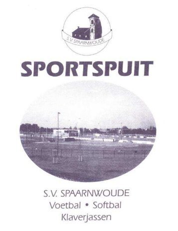 jeugdvoetbal - SV Spaarnwoude