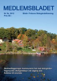 Medlemsblad nr. 3 2012.pdf - Blidö-Frötuna skärgårdsförening