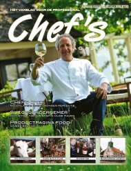 M A G A Z I N e Chef's chef Succesondernemer ... - Uitgeverij Vizier