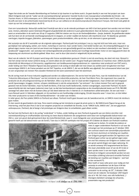 Lees Panhard koerier 172 online - Panhardclub Nederland