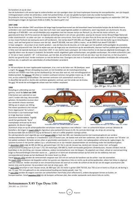 Lees Panhard koerier 172 online - Panhardclub Nederland