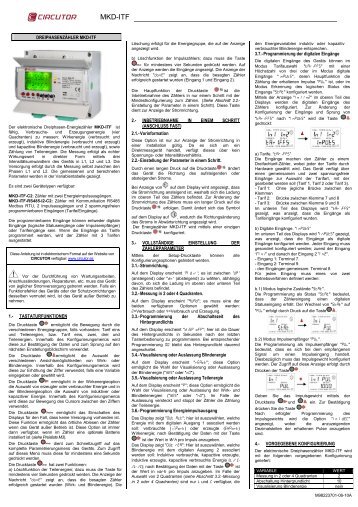 MKD-ITF - Circutor