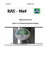 rasbladmei_2013 - RAS Venlo
