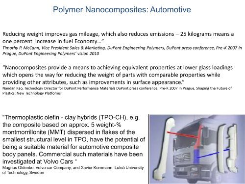 Advanced polymer nanocomposites: novel properties and applications