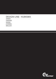 DESIGN-LINE - KUBISMA - Thermex Scandinavia AS
