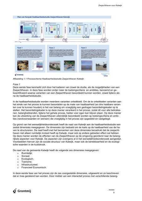 Haalbaarheidsstudie Zeejachthaven Katwijk ... - Gemeente Katwijk