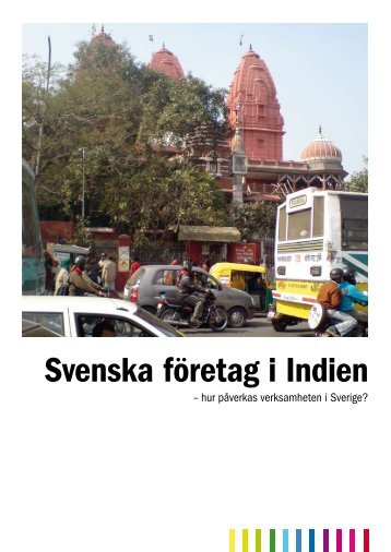 Svenska företag i Indien - hur påverkas ... - Teknikföretagen