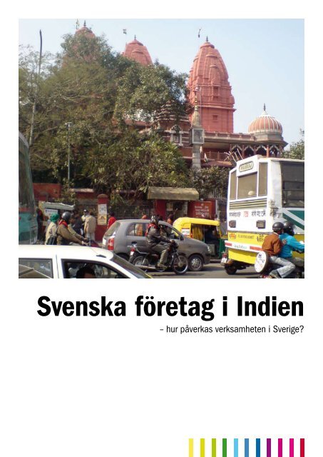 Svenska företag i Indien - hur påverkas ... - Teknikföretagen