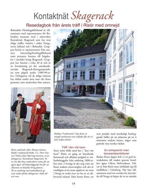 Tidskrift för Bohusläns Hembygdsförbund 2012:3