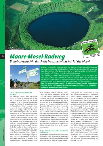 Maare-Mosel-Radweg - radwanderland.de