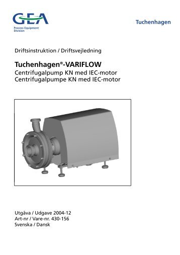 Tuchenhagen®-VARIFLOW - ExtraNet - GEA Tuchenhagen