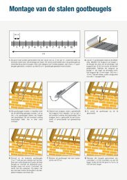 Montage instructies Kunststof Dakgoten - Icopal