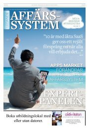 aFFärssystem I - IDG.se