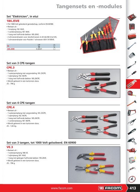 Tang - Facom-gereedschap.nl