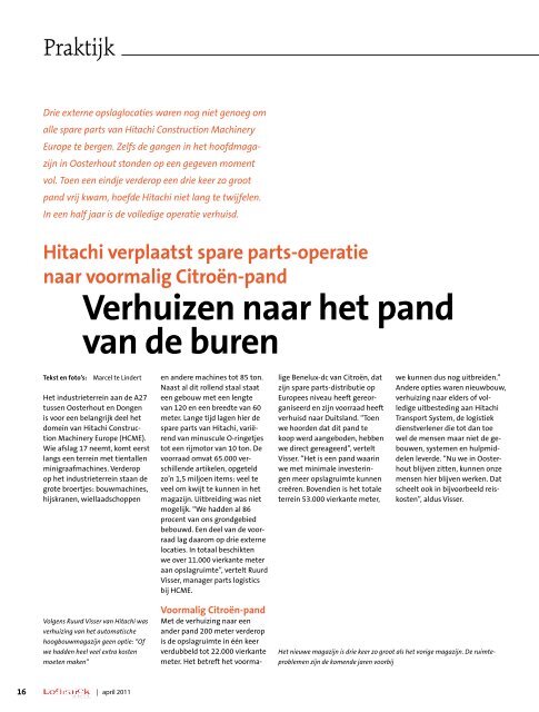 Logistiek Totaal april 2011