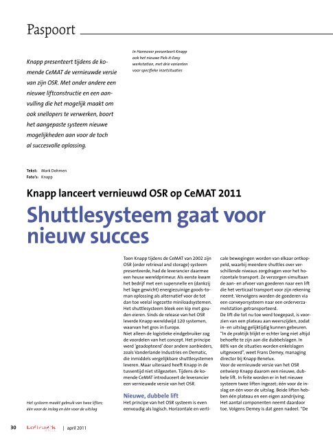 Logistiek Totaal april 2011