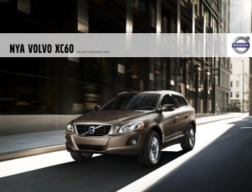 NYA Volvo XC60 GÄLLER FRÅN MARS 2008