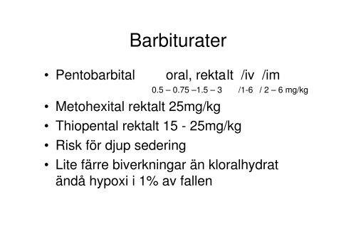 Procedursmärta hos barn