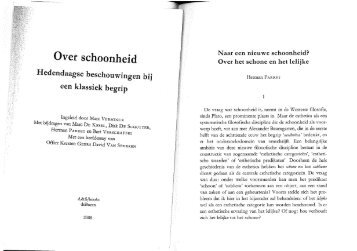 Over schoonheid - Herman Parret