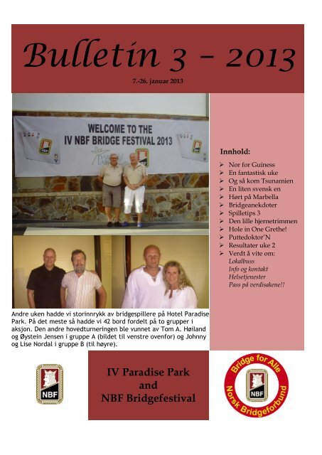 Bulletin 3-2013.pdf - Bridge for Alle