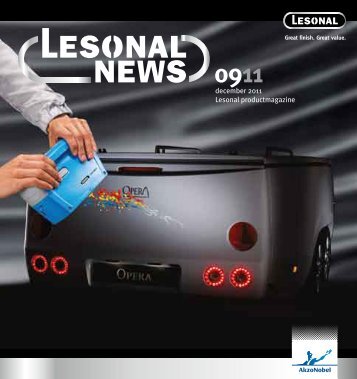 1 december 2011 Lesonal productmagazine