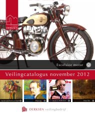 Veilingcatalogus november 2012 - Derksen veilingbedrijf