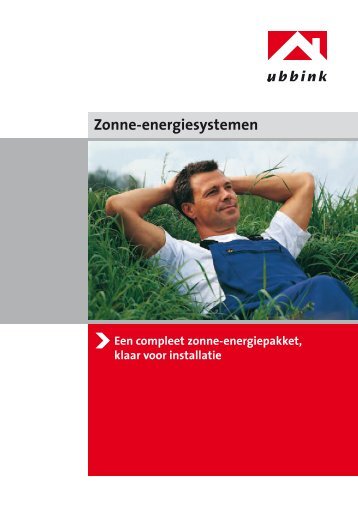 Brochure zonne-energie.pdf - Ubbink