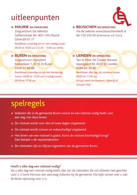 Folder uitleenpunt rolstoel.pdf - Gemeente Buren