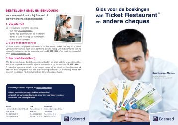 Ticket Restaurant® gids van de boekingen - Edenred