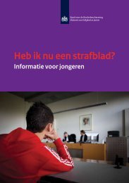 Heb ik nu een strafblad? - Raad voor de Kinderbescherming