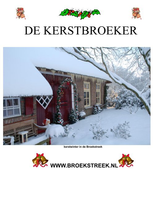 28-12 de Kerstbroeker - Broekstreek