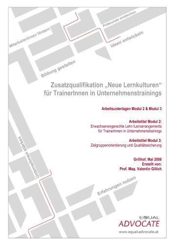 Zusatzqualifikation "Neue Lernkulturen" - Tibs.at