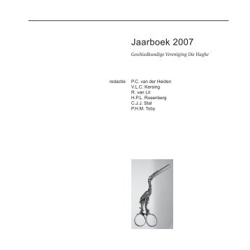 Jaarboek 2007 - Geschiedkundige Vereniging Die Haghe