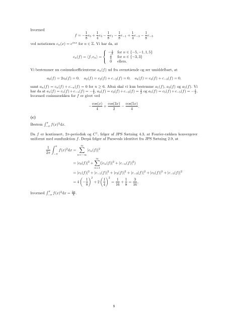 Tirsdag - Matematik - Rasmus Sylvester Bryder