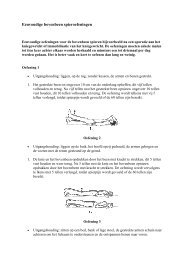 Eenvoudige bovenbeen spieroefeningen - t Lichtpuntje