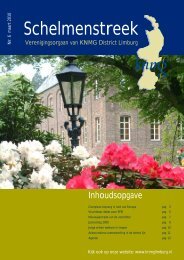 Download nummer 6 van de Schelmenstreek - KNMG Limburg