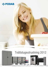Tvättstugeutrustning 2012 - OSBY Vitvaror
