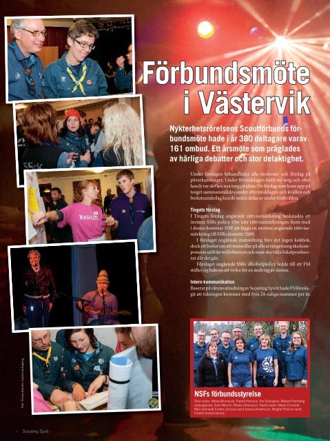 Scouting Spirit nr 6 2008 - Nykterhetsrörelsens Scoutförbund