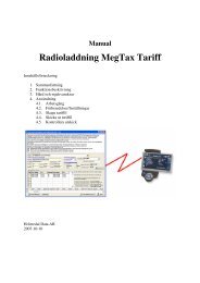 Luftladdning mot MegTax 200/300 - Structab AB